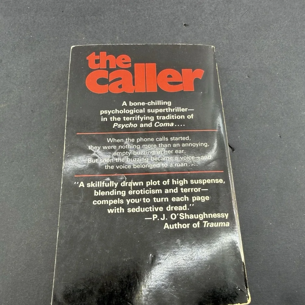 The Caller by Mary-Rose Hayes (1979 Paperback) RARE HORROR Telephone Booth cover